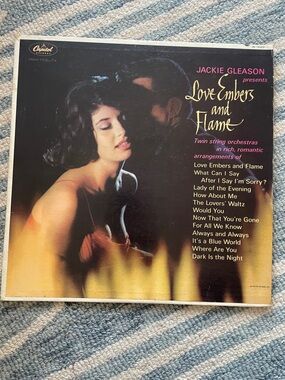 3/$25 Jackie Gleason Love Embers and Flame Vinyl LP Album 60’s Jazz